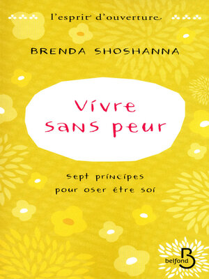 cover image of Vivre sans peur